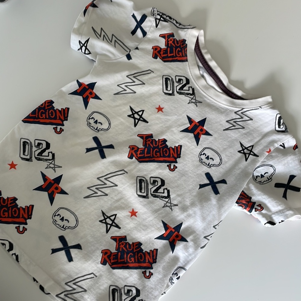 Kids true religion tee